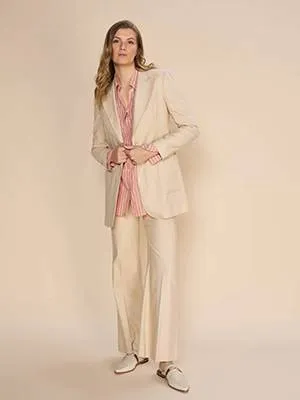 Villa Uno Linen Blend Pant