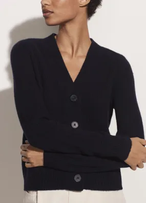 Vince Cashmere Shrunken Button Cardigan