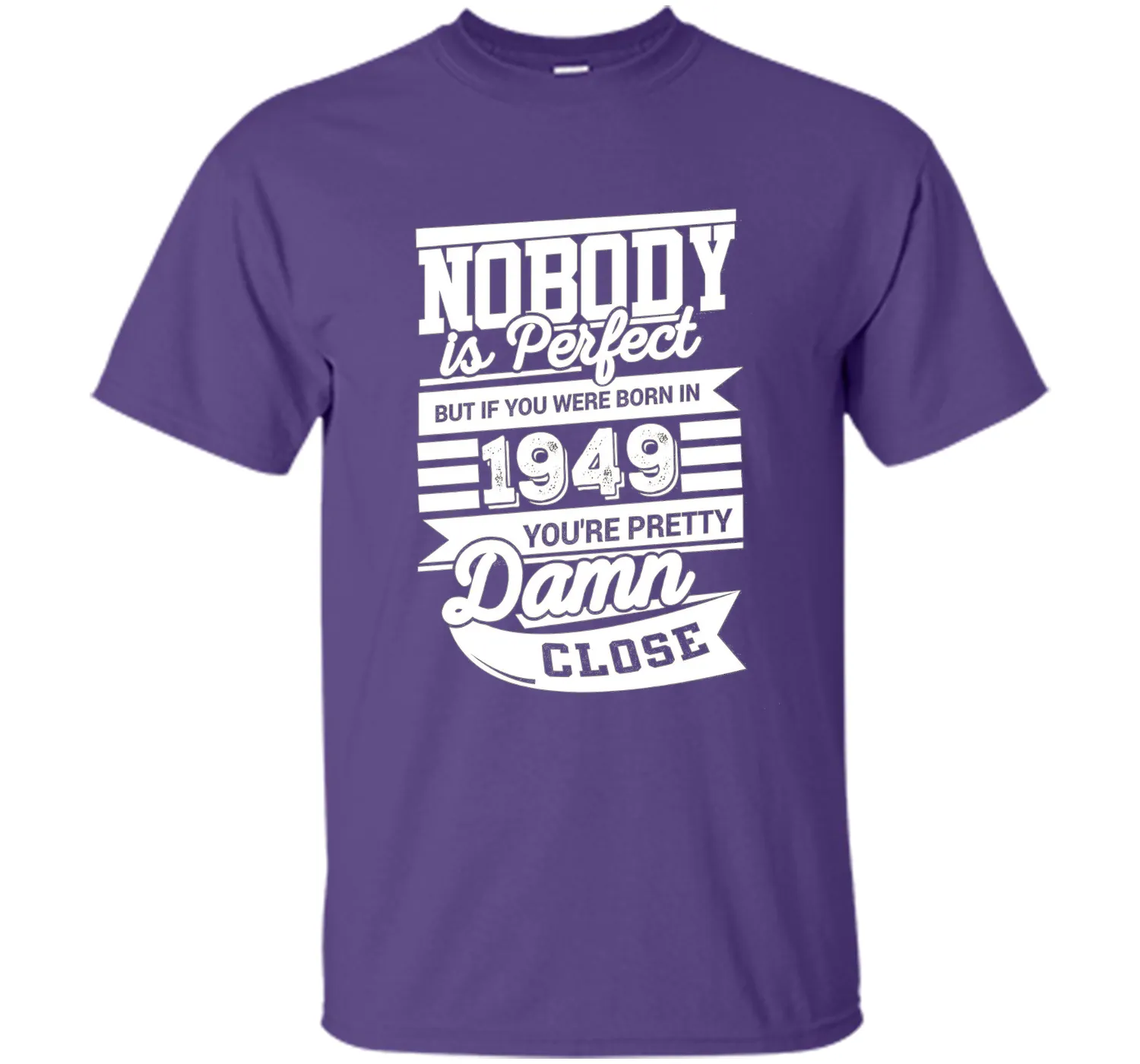 Vintage 1949 Tshirt for Women/Men. Great Gift For Birthday