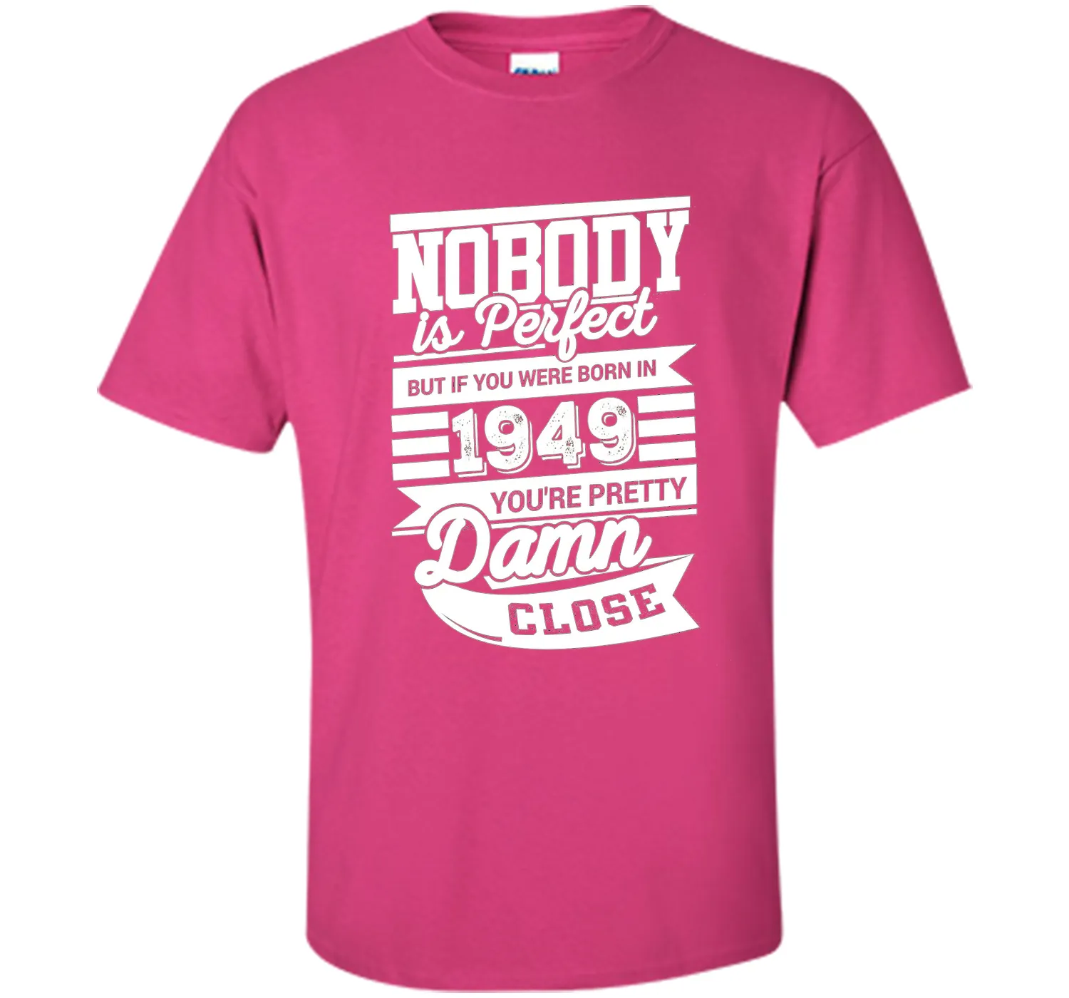 Vintage 1949 Tshirt for Women/Men. Great Gift For Birthday