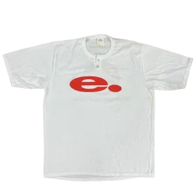 Vintage E. Yazawa "Flash In Japan" Warner Bros. Records Promotional Henley Shirt