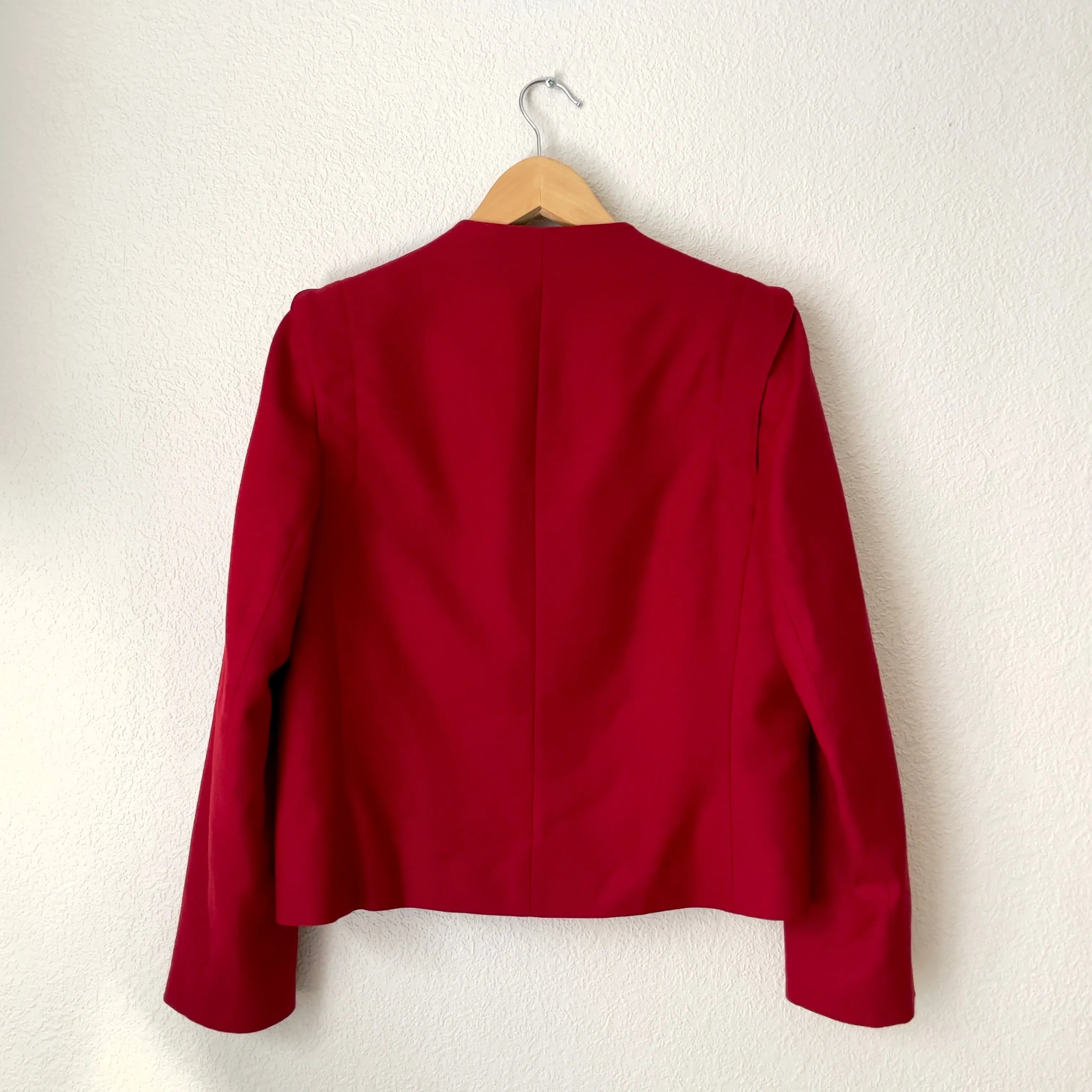 Vintage Red Wool Jacket - Cache d’or