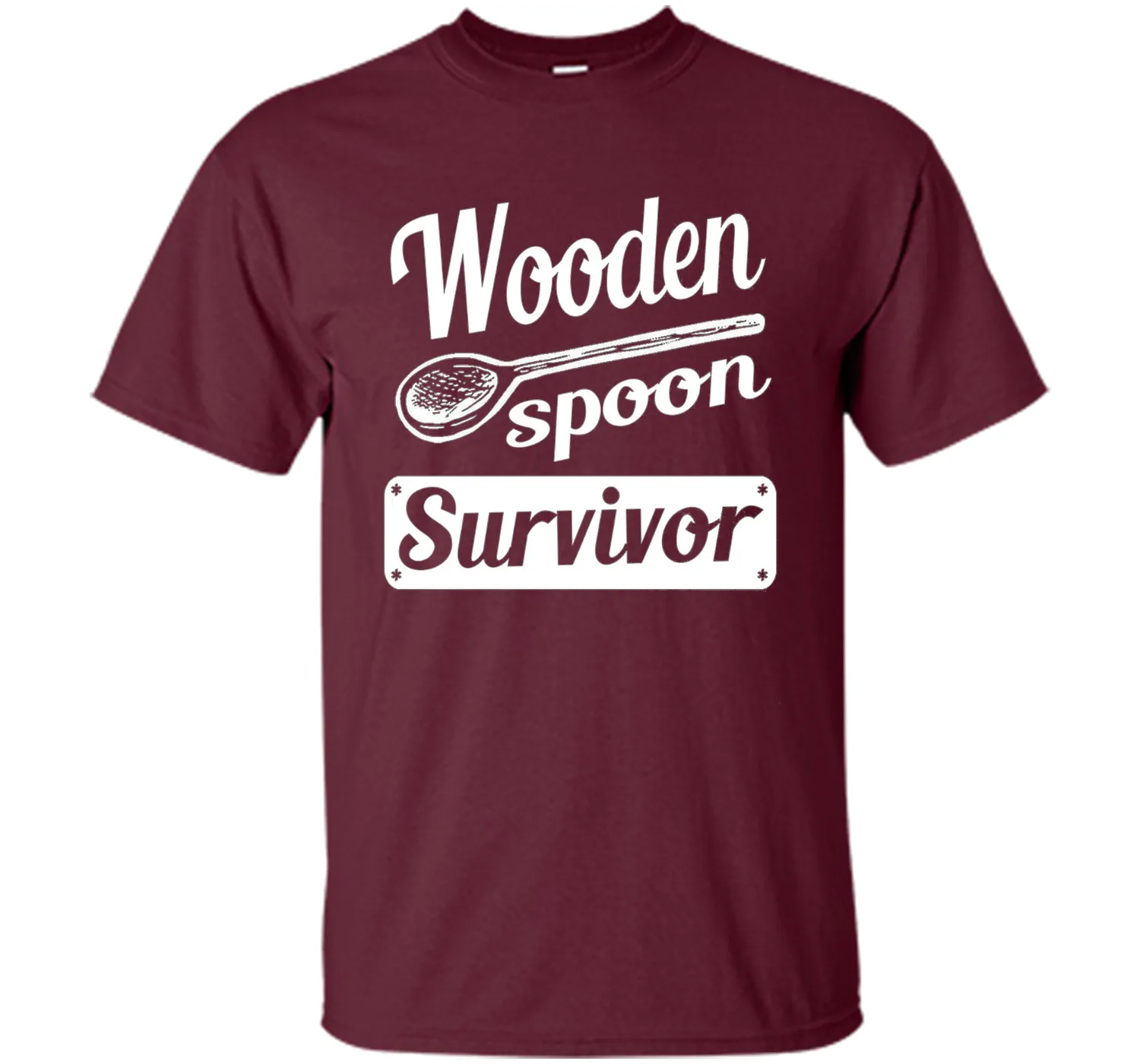 Wooden Spoon Survivor Funny t-shirt