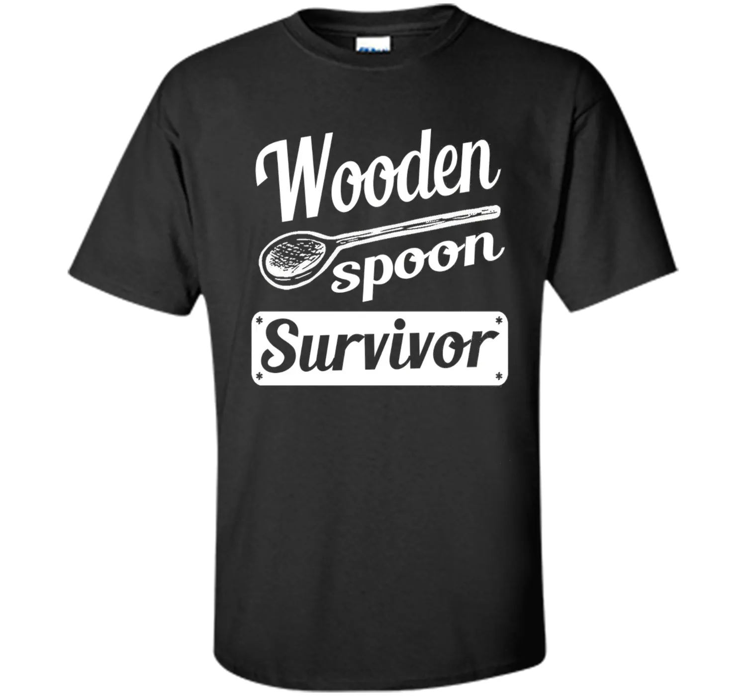 Wooden Spoon Survivor Funny t-shirt