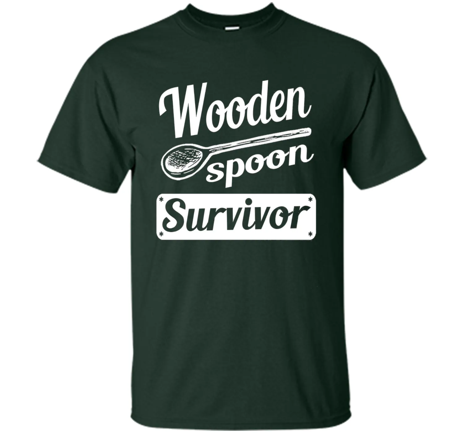 Wooden Spoon Survivor Funny t-shirt