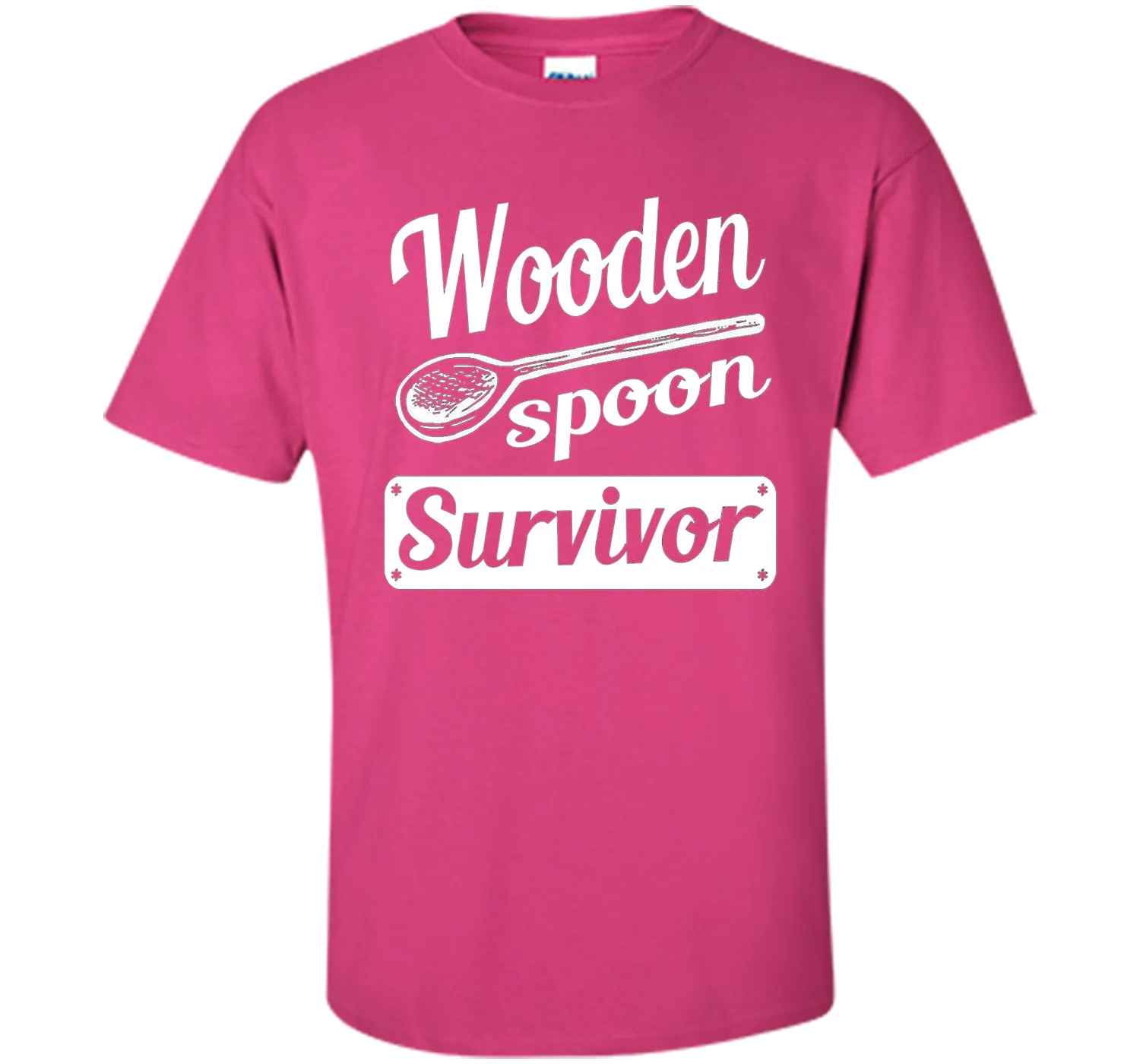 Wooden Spoon Survivor Funny t-shirt
