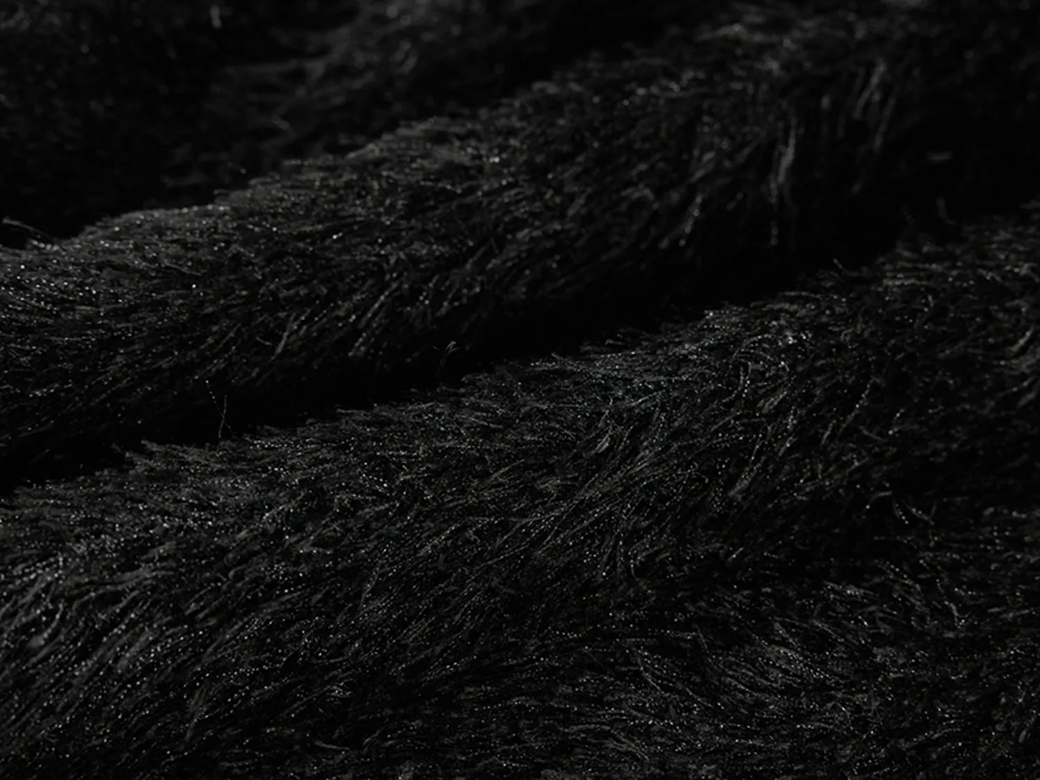 YAYING Cropped Black Knitted Cardigan